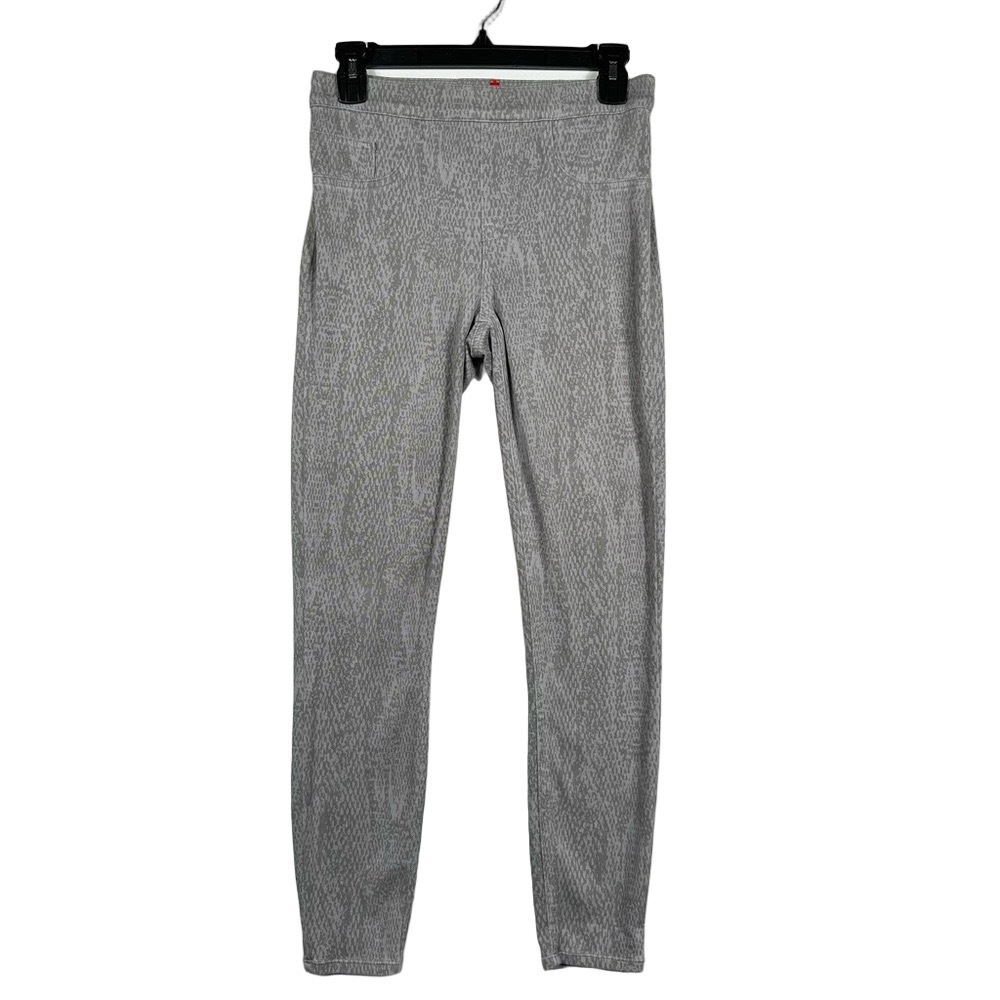 SPANX Gray Pattern Shape-wear Leggings Size Small